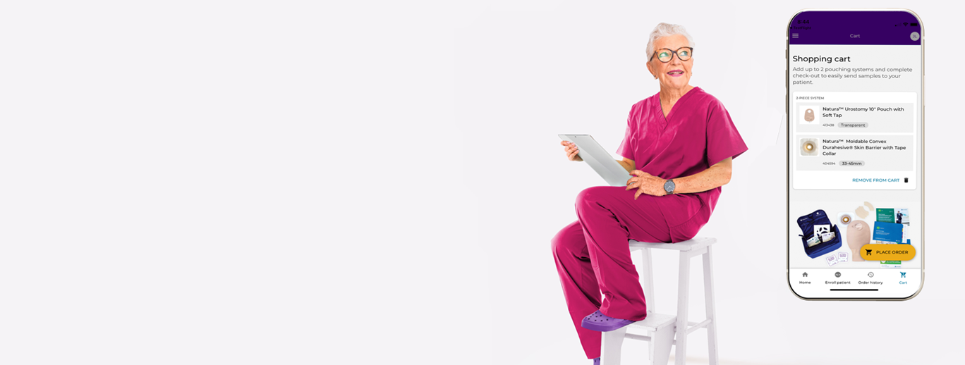 a woman sitting next to a smartphone