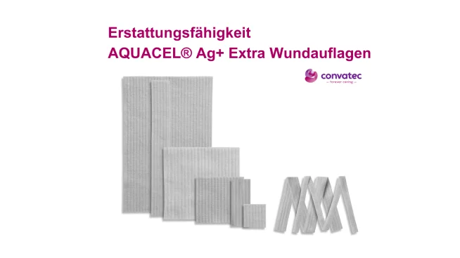 Erstattung antimikrobielle Wundauflagen AQUACEL Ag+ Extra