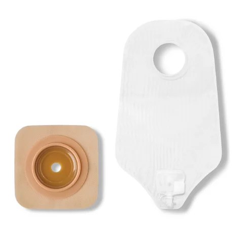 un objet cylindrique blanc avec un objet rond blanc à côté